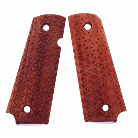 Swiss arms Triangle wood Pistol Grips for 1911 - 