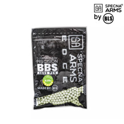 Specna Arms Billes EDGE™ BIO Tracer précision 0.25g sachet de 1000 bbs - Vert