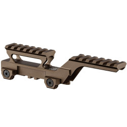 BO manufacture Offset rail for Red dot - Tan