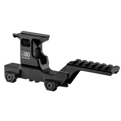 BO manufacture High offset rail for Red dot - Black - 