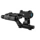 BO manufacture High offset rail for Red dot - Black - 