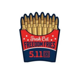 5.11 FREEDOM FRIES Patch Velcro - Multi Couleur