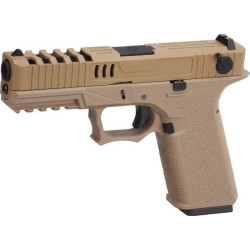 AW Custom VX8201 mod2 Gas Blowback Airsoft Pistol tan - 