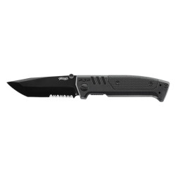 Walther PDP TANTO FOLDER BLACK SERRATED