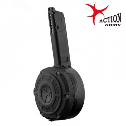 AAC 350rds gas drum Magazine for AAP-01 Assassin GBB - 