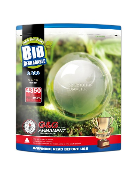 G&G Armament 0.23gr bio BBs (1kg) - 