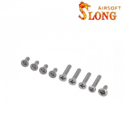 Slong set de vis pour gearbox AEG V2 - 