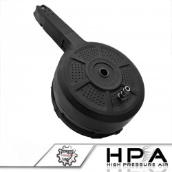 P6 X AAC Chargeur drum HPA 350 billes pour GBB AAP-01 Assassin - 