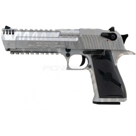 Cybergun WE DESERT EAGLE L6 Tiger Stripes gas silver