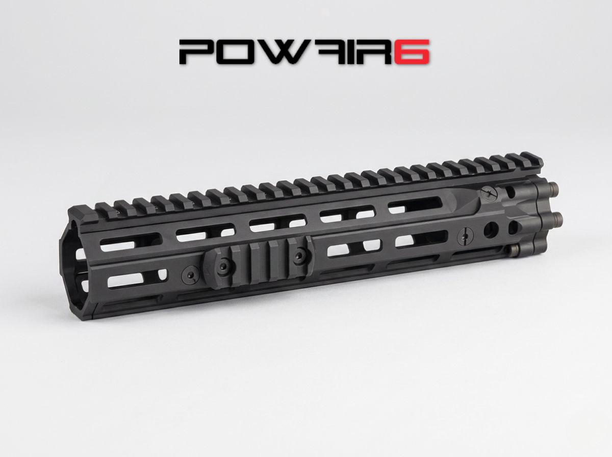 Picatinny rail section mounted on an M-LOK® handguard